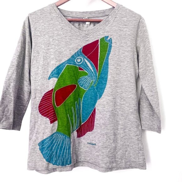 Marushka Print Tee - Picture 1 of 6